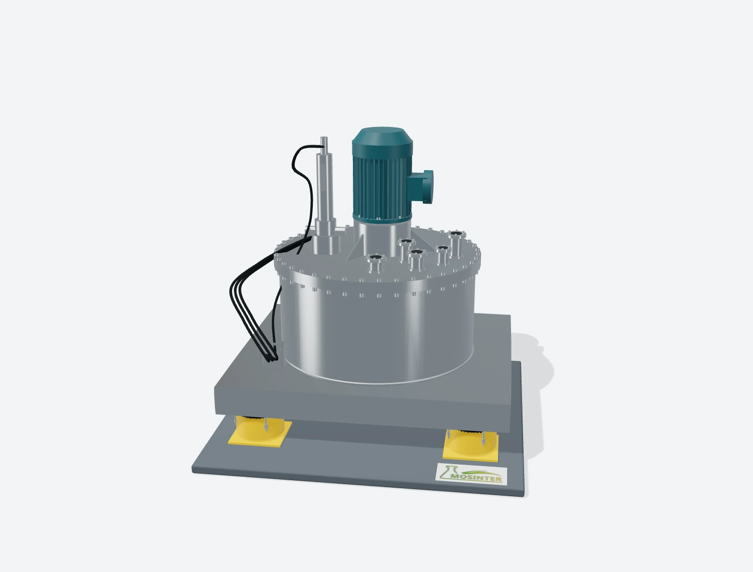 3D exterior preview of the selected machine configuration