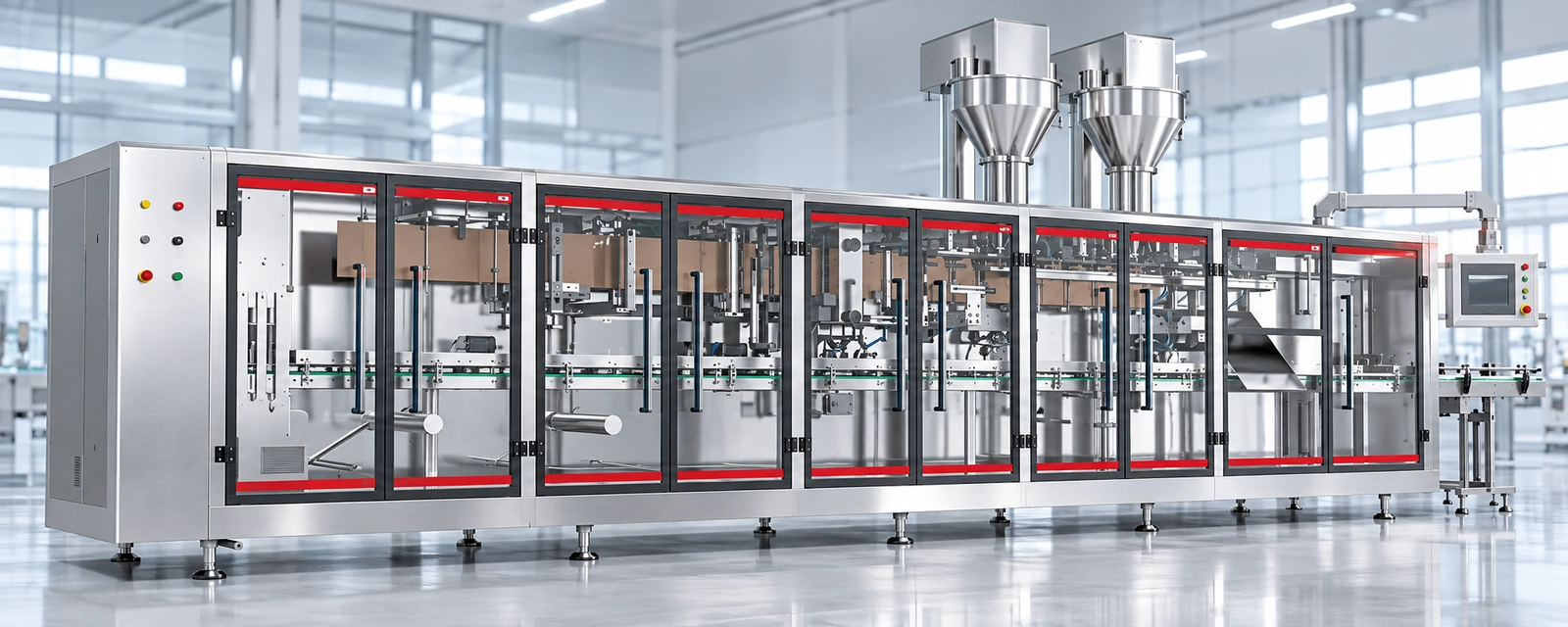 Automatic Horizontal Roll-Film Pouch Packaging Machine