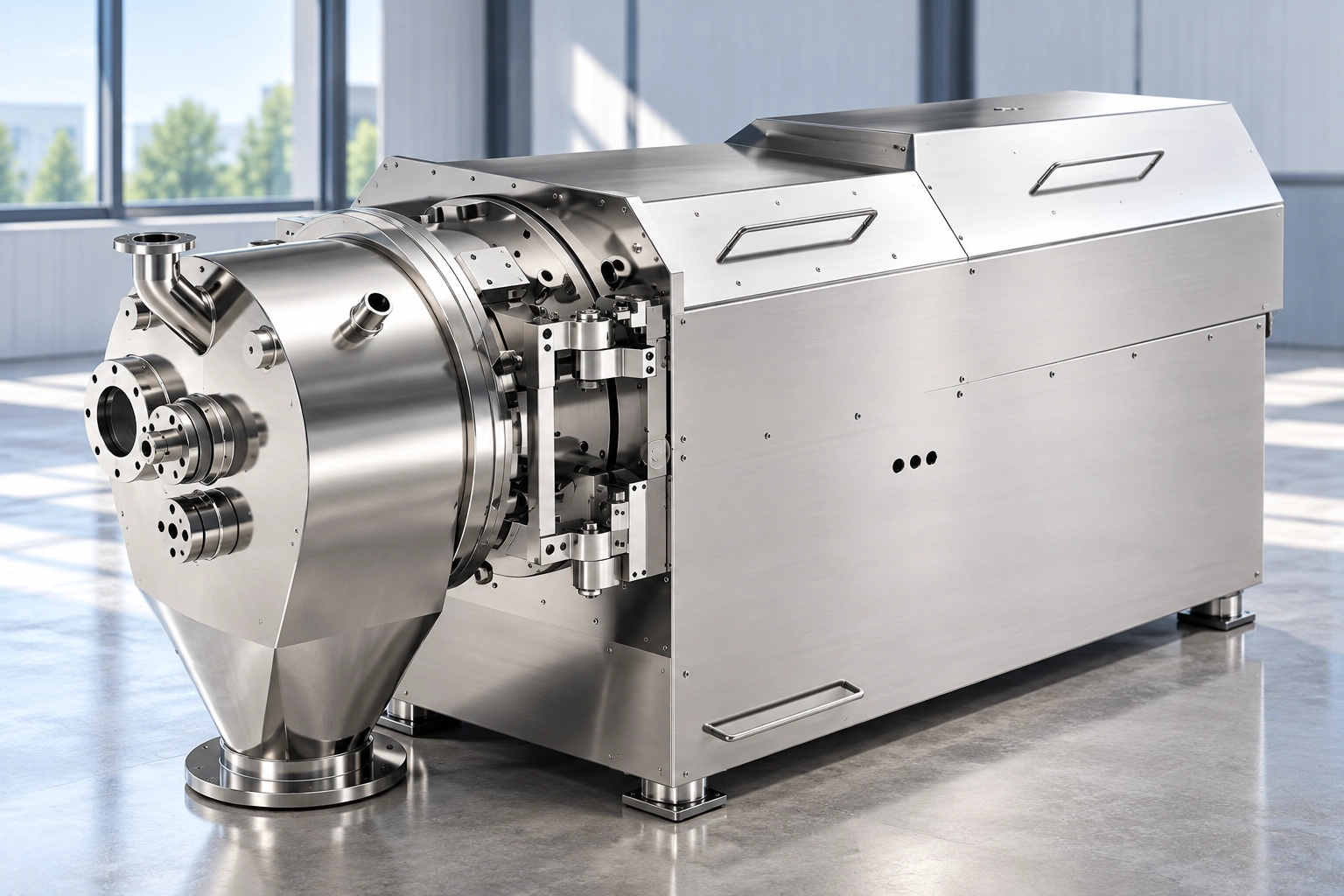 Automatic Bag-Inverting Filtration Centrifuge