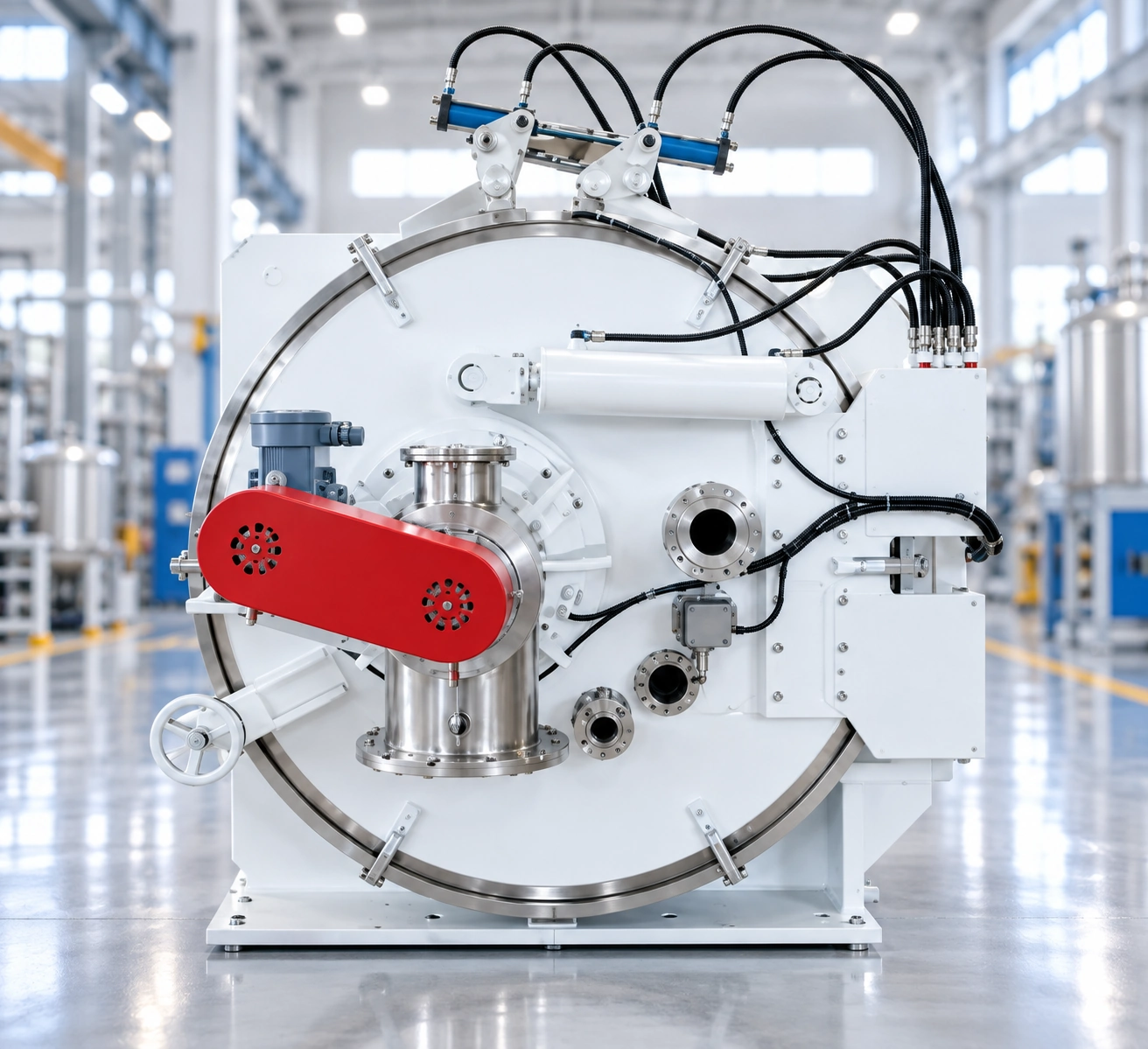 Automatic Horizontal Scraper Filtration Centrifuge