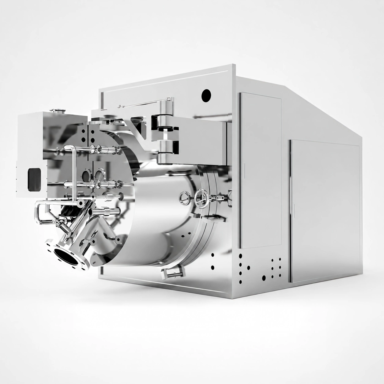 Hygienic Through-Wall Horizontal Scraper Filtration Centrifuge