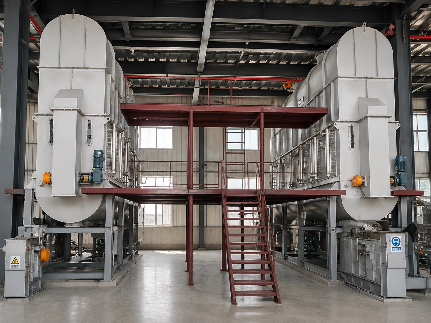 Internal-Heated Continuous Fluid Bed Dryer