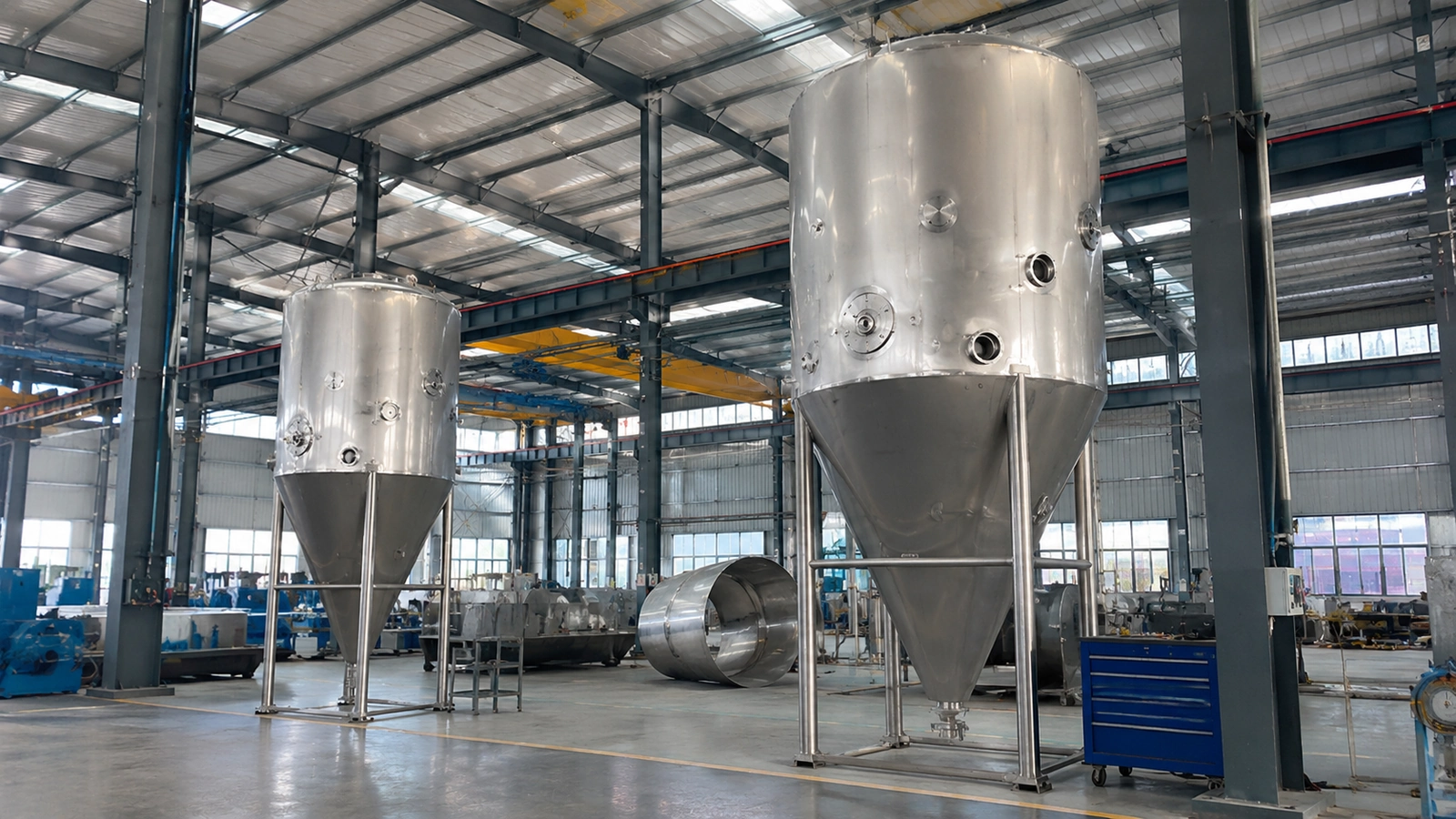 Pressure Spray Dryer and Spray Cooler
