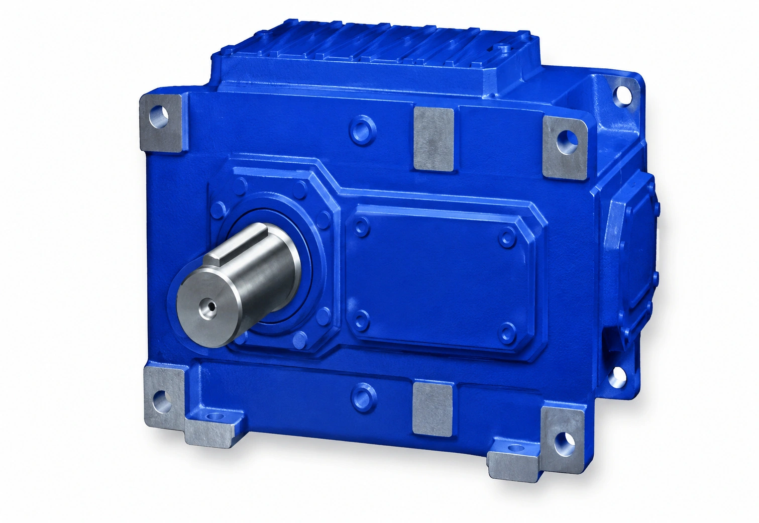 Top drive system for vertical ribbon mixer