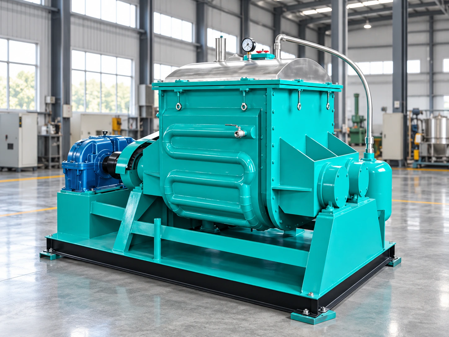 Electric-Heated Z-Blade Kneader Mixer