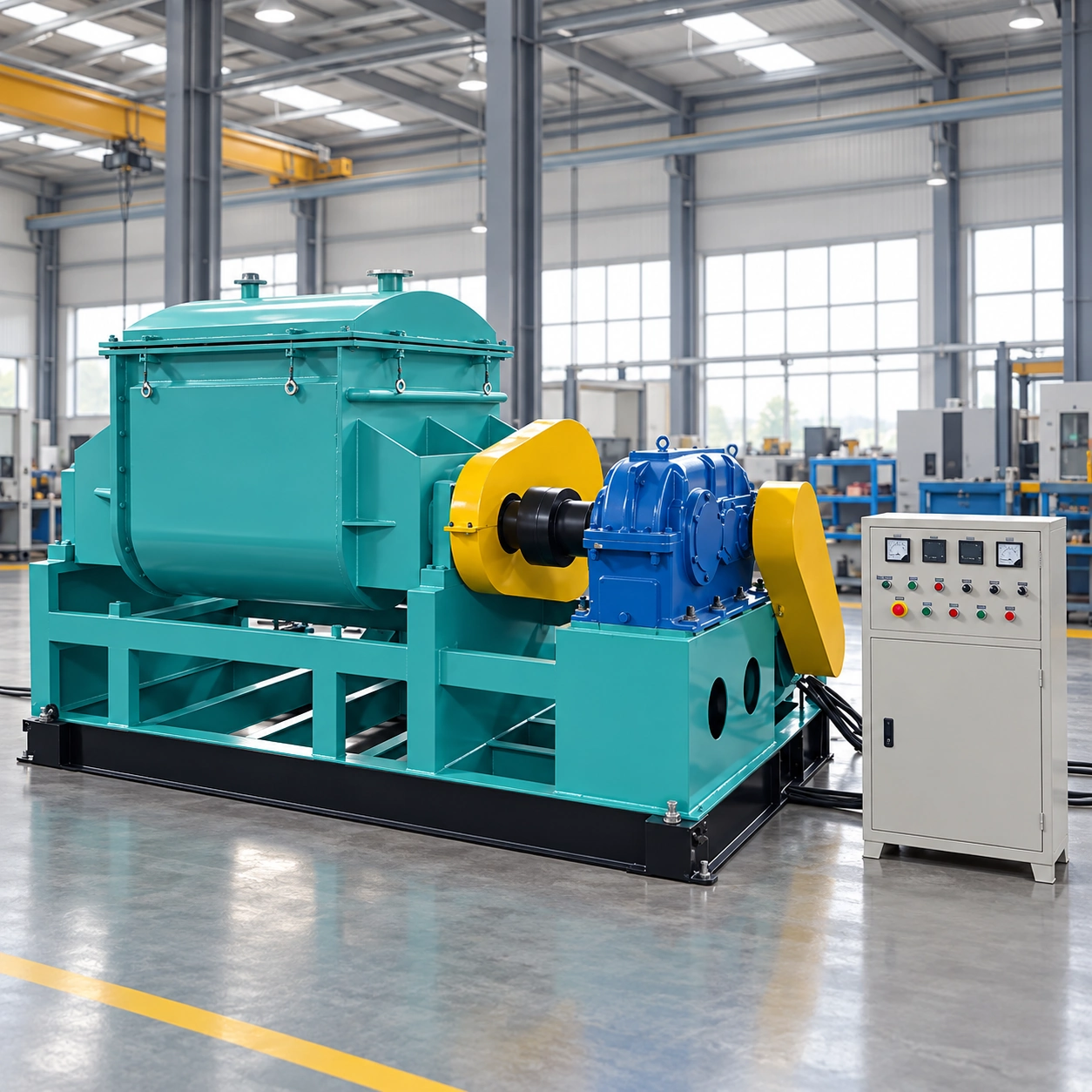Hydraulic Tilting Z-Blade Kneader Mixer (1200 L)